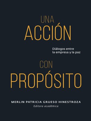 cover image of Una acción con propósito